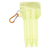 Maxbell Maxbell Portable Plastic Dart Box Dart Case Dart Storage Box with Lock Buckle Yellow