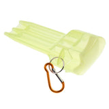Maxbell Maxbell Portable Plastic Dart Box Dart Case Dart Storage Box with Lock Buckle Yellow