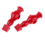 Maxbell Maxbell 11 Pieces Table Soccer Players Replacement Foosball Table Men Players Red