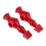 Maxbell 11 Pieces Table Soccer Players Replacement Foosball Table Men Players Red - Aladdin Shoppers