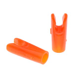 Maxbell Maxbell 10 Pcs Plastic Arrow Nocks for Archery Hunting Shooting Outdoor Sport Orange