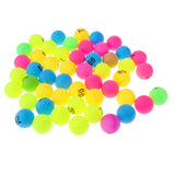 Maxbell 100 Pieces Assorted Color PP Material Table Tennis Balls 40mm Number 1 - 100