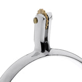 Maxbell Maxbell 1 Pair Zinc Alloy Horse Spurs Equestrian Horse Riding Spurs for Men Silver