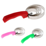 Maxbell Equestrian Horse Currycomb - Stainless Steel Curry Groomer Pet Cat Dog Red - Aladdin Shoppers