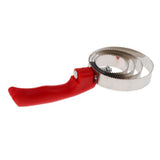 Maxbell Equestrian Horse Currycomb - Stainless Steel Curry Groomer Pet Cat Dog Red - Aladdin Shoppers