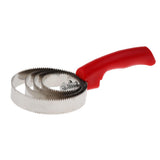 Maxbell Equestrian Horse Currycomb - Stainless Steel Curry Groomer Pet Cat Dog Red - Aladdin Shoppers