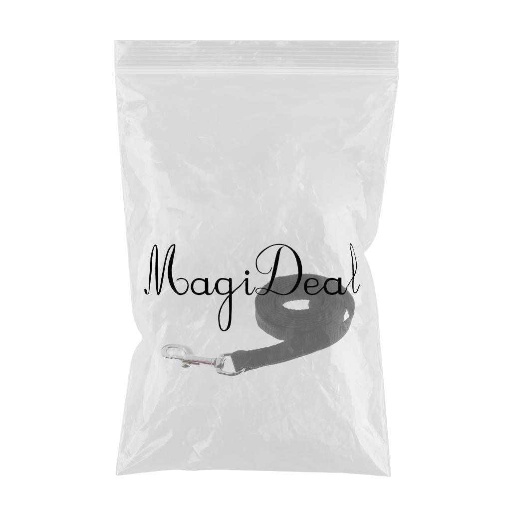 Maxbell Maxbell 2m Equestrian Horse Lead Rope Cotton Webbing Rein Halter also for Pets black