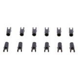 Maxbell 12 Pcs Plastic Arrow Nocks SHAFT TAILS for Archery Hunting Shooting Black - Aladdin Shoppers