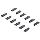 Maxbell 12 Pcs Plastic Arrow Nocks SHAFT TAILS for Archery Hunting Shooting Black - Aladdin Shoppers