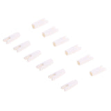 Maxbell 12 Pcs Plastic Arrow Nocks SHAFT TAILS for Archery Hunting Shooting White - Aladdin Shoppers