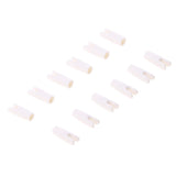 Maxbell 12 Pcs Plastic Arrow Nocks SHAFT TAILS for Archery Hunting Shooting White - Aladdin Shoppers