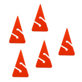 Maxbell 5 Pieces Triangle Line Arrow Marker for Scuba Diving Cave Wreck Dive Orange - Aladdin Shoppers