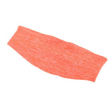 Maxbell Maxbell Women Men Sports Sweat Sweatband Headband Yoga Gym Stretch Wrap Orange