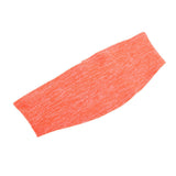 Maxbell Women Men Sports Sweat Sweatband Headband Yoga Gym Stretch Wrap Orange - Aladdin Shoppers