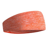 Maxbell Women Men Sports Sweat Sweatband Headband Yoga Gym Stretch Wrap Orange - Aladdin Shoppers