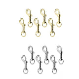 Maxbell 6 Piece 78mm Swivel Trigger Clip Snap Hook for Dog Lead Leather Craft Gold - Aladdin Shoppers