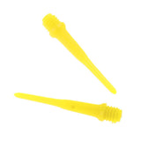 Maxbell Maxbell 80 Pieces 2BA Soft Tip Points for Soft Tip Darts Electronic Darts Yellow