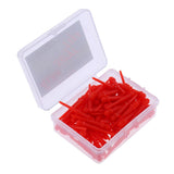 Maxbell 80 Pieces 2BA Soft Tip Points for Soft Tip Darts Electronic Darts Red - Aladdin Shoppers