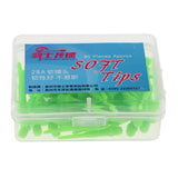 Maxbell Maxbell 80 Pieces 2BA Soft Tip Points for Soft Tip Darts Electronic Darts Green