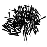 Maxbell Maxbell 80 Pieces 2BA Soft Tip Points for Soft Tip Darts Electronic Darts Black