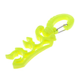 Maxbell Maxbell Scuba Diving Triple 3 BCD Hose Holder Retainer with Folding Snap Clip Yellow