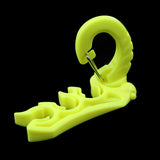 Maxbell Maxbell Scuba Diving Triple 3 BCD Hose Holder Retainer with Folding Snap Clip Yellow