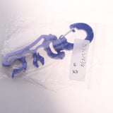 Maxbell Maxbell Scuba Diving Triple 3 BCD Hose Holder Retainer with Folding Snap Clip Blue