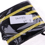 Maxbell Maxbell Elastic Wrist Thumb Brace Grip Support Fitness Strap Wristband Black-Yellow