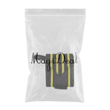 Maxbell Maxbell Elastic Wrist Thumb Brace Grip Support Fitness Strap Wristband Black-Yellow