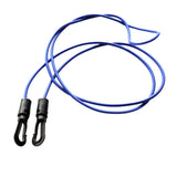 Maxbell Maxbell Elastic Bungee Shock Cord String Rope with Hooks for Kayak Boat Blue