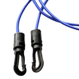 Maxbell Maxbell Elastic Bungee Shock Cord String Rope with Hooks for Kayak Boat Blue