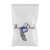 Maxbell Maxbell Elastic Bungee Shock Cord String Rope with Hooks for Kayak Boat Blue