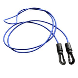 Maxbell Maxbell Elastic Bungee Shock Cord String Rope with Hooks for Kayak Boat Blue
