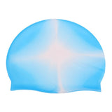 Maxbell Maxbell Unisex Adult Kids Waterproof Silicone Swimming Pool Cap Swim Shower Hat A4