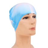 Maxbell Unisex Adult Kids Waterproof Silicone Swimming Pool Cap Swim Shower Hat A4 - Aladdin Shoppers