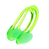 Maxbell Maxbell Men Women Soft Silicone Swim Swimming Nose Clip with Storage Case Green