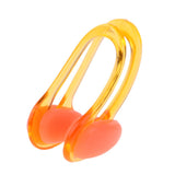 Maxbell Maxbell Men Women Soft Silicone Swim Swimming Nose Clip with Storage Case Orange