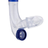 Maxbell Maxbell Diving Swimming Adjust Silicone Center Snorkel Breathing Tube Holder Blue