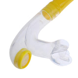 Maxbell Diving Swimming Adjust Silicone Center Snorkel Breathing Tube Holder Yellow - Aladdin Shoppers