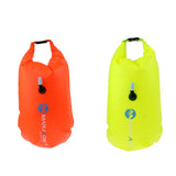 Maxbell 2 Pieces High Visibility Inflatable Dry Bag Swimming Snorkeling Safety Float