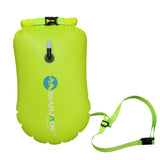 Maxbell 2 Pieces High Visibility Inflatable Dry Bag Swimming Snorkeling Safety Float