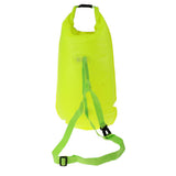 Maxbell Maxbell High Visibility Inflatable Dry Bag Open Water Swim Float Tow Bag Fluo Yellow