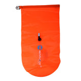 Maxbell 2 Pieces High Visibility Inflatable Dry Bag Open Water Swim Safety Float