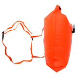 Maxbell 2 Pieces High Visibility Inflatable Dry Bag Open Water Swim Safety Float