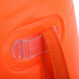 Maxbell 2 Pieces High Visibility Inflatable Dry Bag Open Water Swim Safety Float
