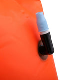 Maxbell High Visibility Inflatable Dry Bag Open Water Swim Float Tow Bag Orange - Aladdin Shoppers