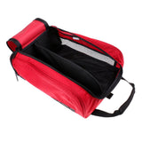 Maxbell Travel Sports Golf Shoe Bag Zippered Storage Carrier Holder Pouch Red - Aladdin Shoppers