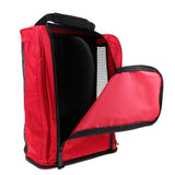 Maxbell Travel Sports Golf Shoe Bag Zippered Storage Carrier Holder Pouch Red - Aladdin Shoppers