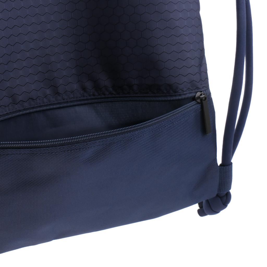 Maxbell Maxbell Drawstring Bag For Basketball Beach Snorkeling Swim Gym Blue