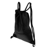 Maxbell Maxbell Drawstring Bag For Basketball Beach Snorkeling Swim Gym Black